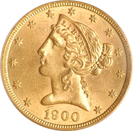 1900-S PCGS MS-62.