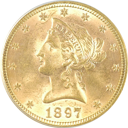 1897 PCGS MS-62.