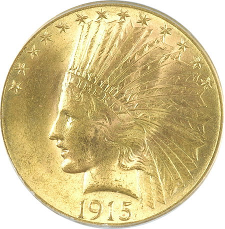 1915 PCGS MS-64.