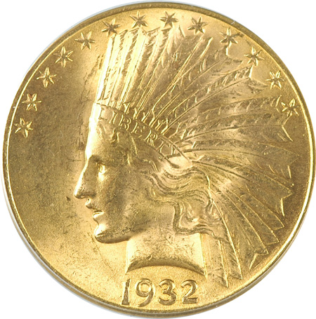 1932 PCGS MS-64.