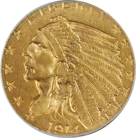 1915 PCGS MS-62.