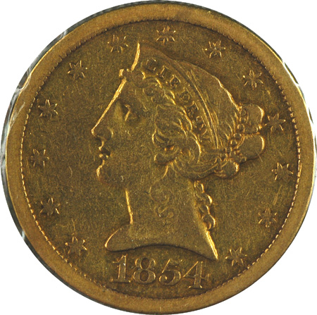 Two 1854-O F.