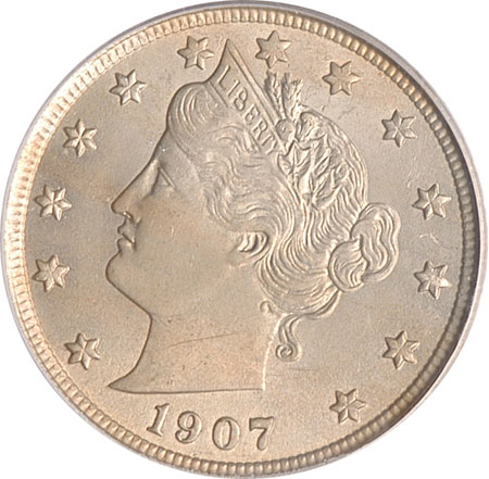 1907 PCGS MS-64.