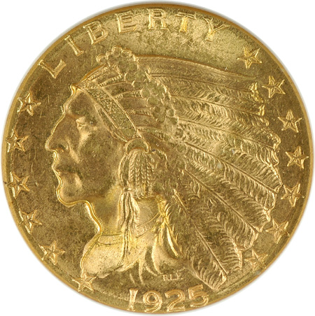 1925-D ANACS MS-63.