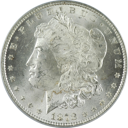 1878 7/8TF Strong. PCGS MS-64.