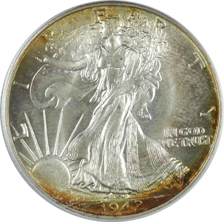 1942 PCGS MS-66.