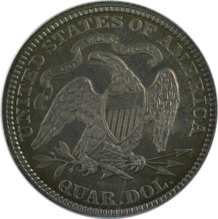 1867 PCGS PF-63.