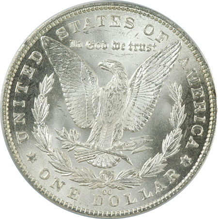 1881-CC PCGS MS-66.