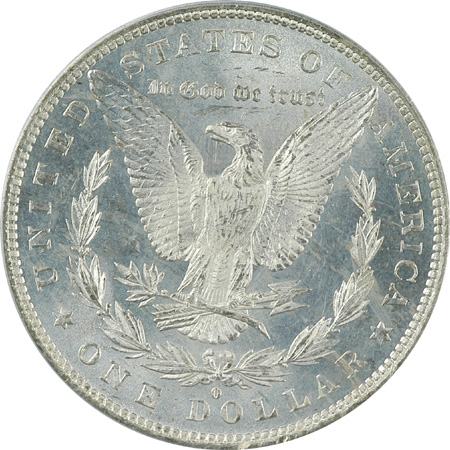 1881-O PCGS MS-64.