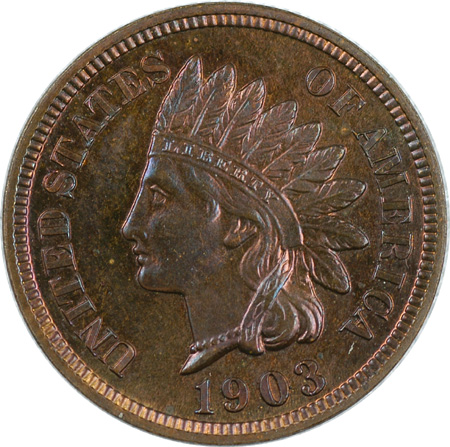 Two Proof Indian Head Cents.