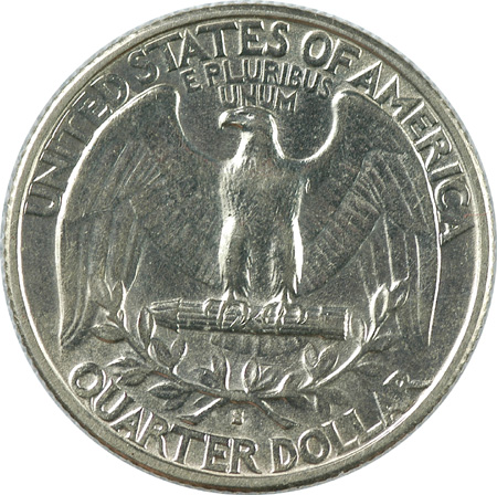 Two Washington Quarters.  1932-D and 1932-S AU-58.