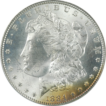 1884 PCGS MS-65.