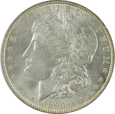 1890 PCGS MS-64.