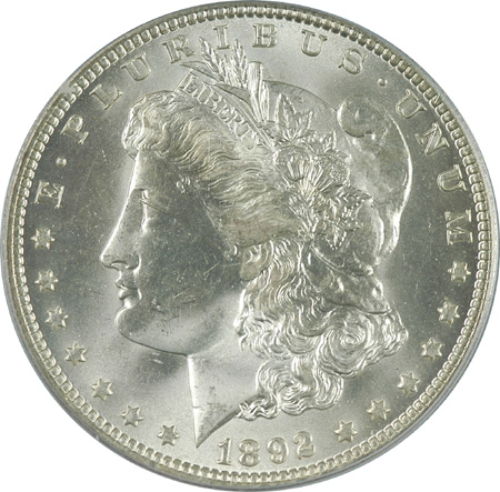 1892-O PCGS MS-64.