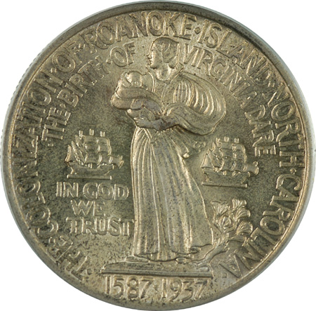 1937 Roanoke. PCGS MS-64.