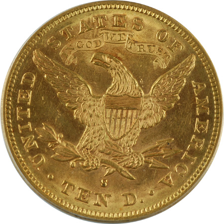 1879-S PCGS MS-62.