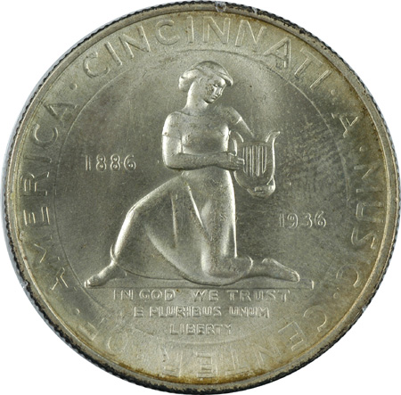 1936 Cincinnati. PCGS MS-64.