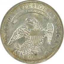 1834 ANACS AU-58.