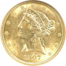 1907 NGC MS-62.