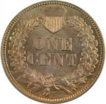 1861 PCGS MS-65 BN.