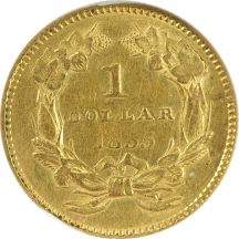 1885 ANACS AU Details Net XF-40 Damaged-Bent.