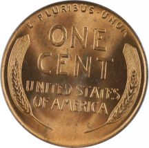 Seven Certified Lincoln Wheat Cents.