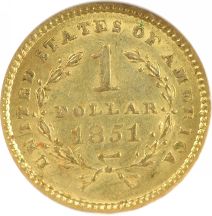 1851 NGC AU-58.