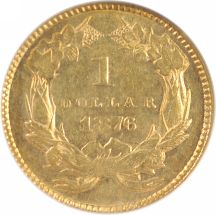 1876 NGC MS-61.