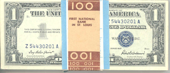 1957 $1.00 Pack.  CHCU.