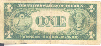 1935-A $1.00 Propaganda Note. VG.