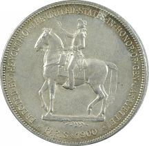 1900 Lafayette Dollar. AU-58.