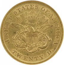 1854 NGC AU-58.