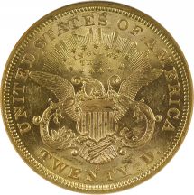 1875-S NGC AU-58.