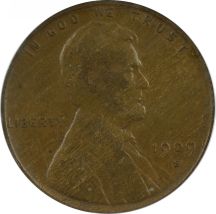 1909-S VDB. PCGS VF-20.