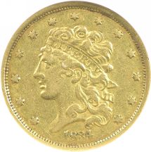 1834 Plain 4. NGC XF-45.