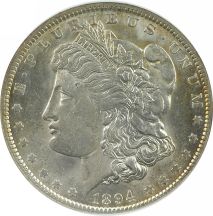 1894-O NGC AU-58.