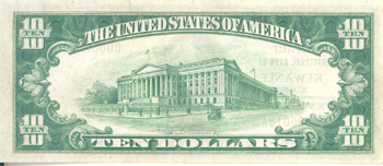 1929 $10.00. Kewanee, IL Ty. 1. AU.