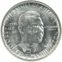 1946 Booker T. Washington. NGC MS-65.