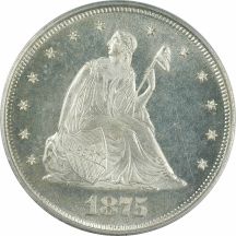 1875 PCGS MS-64.