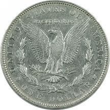 Three Morgan Silver Dollars.