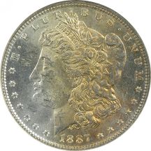 Eleven 1887 NGC MS-63.