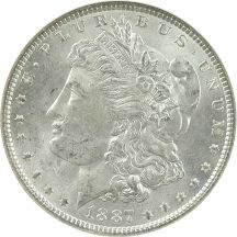 Ten 1887 NGC MS-63.