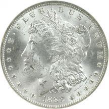 Ten 1888 NGC MS-64.