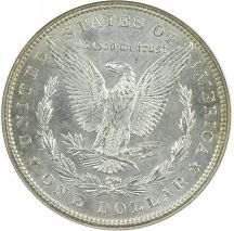 Eight 1887 NGC MS-64.