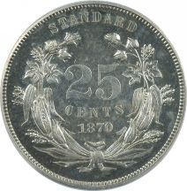 1870 J-901. PCGS PF-62.