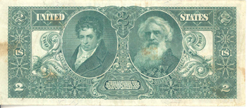 1896 $2.00.  VF.