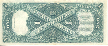 1917 $1.00.  XF.