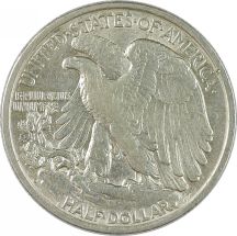 1917-D Reverse. AU-55.