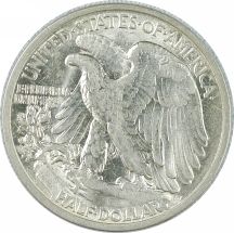 1917-D Obverse. AU-58.