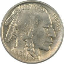 Two Buffalo Nickels.